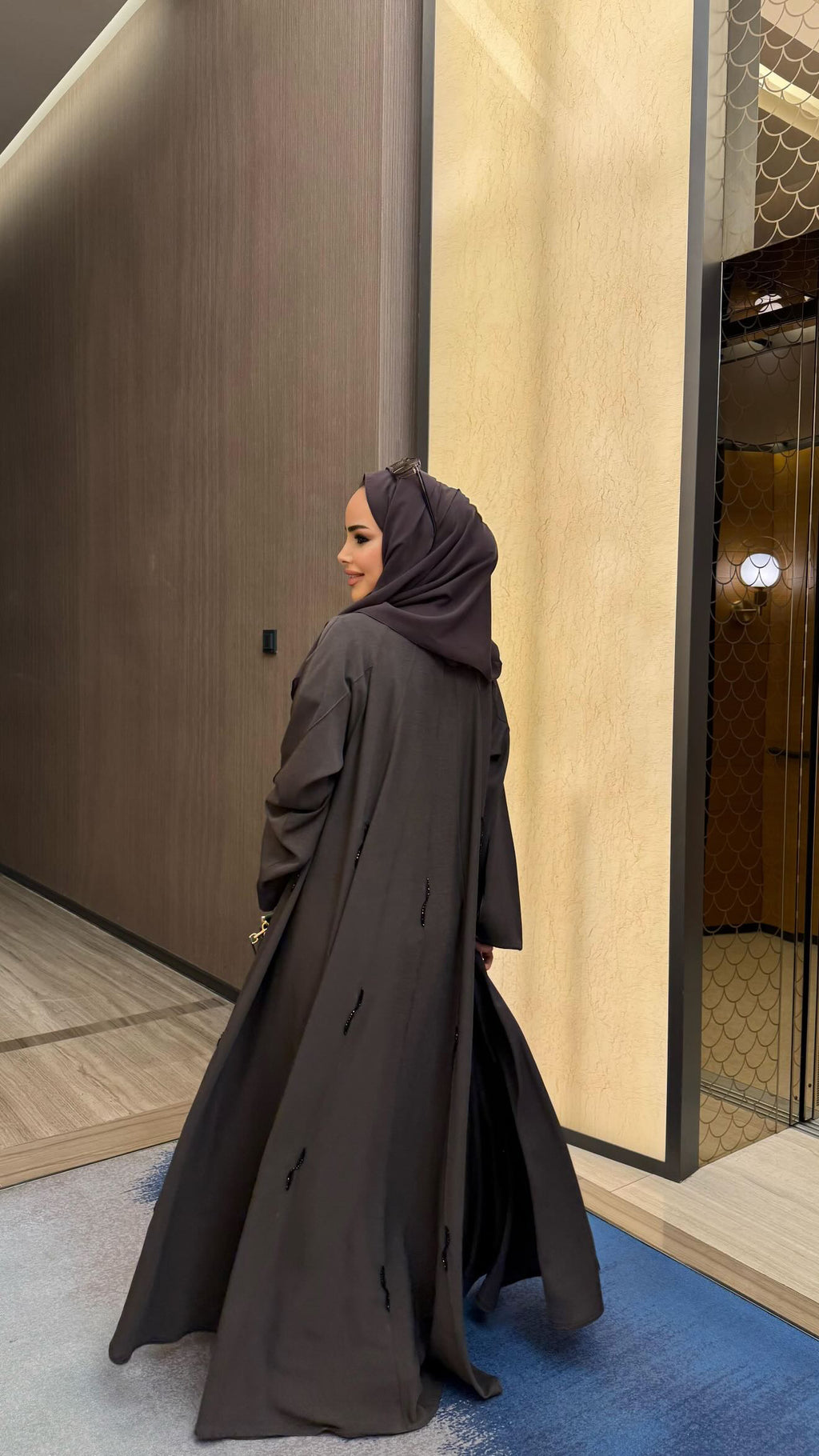 Yasmin Taşlı Abaya