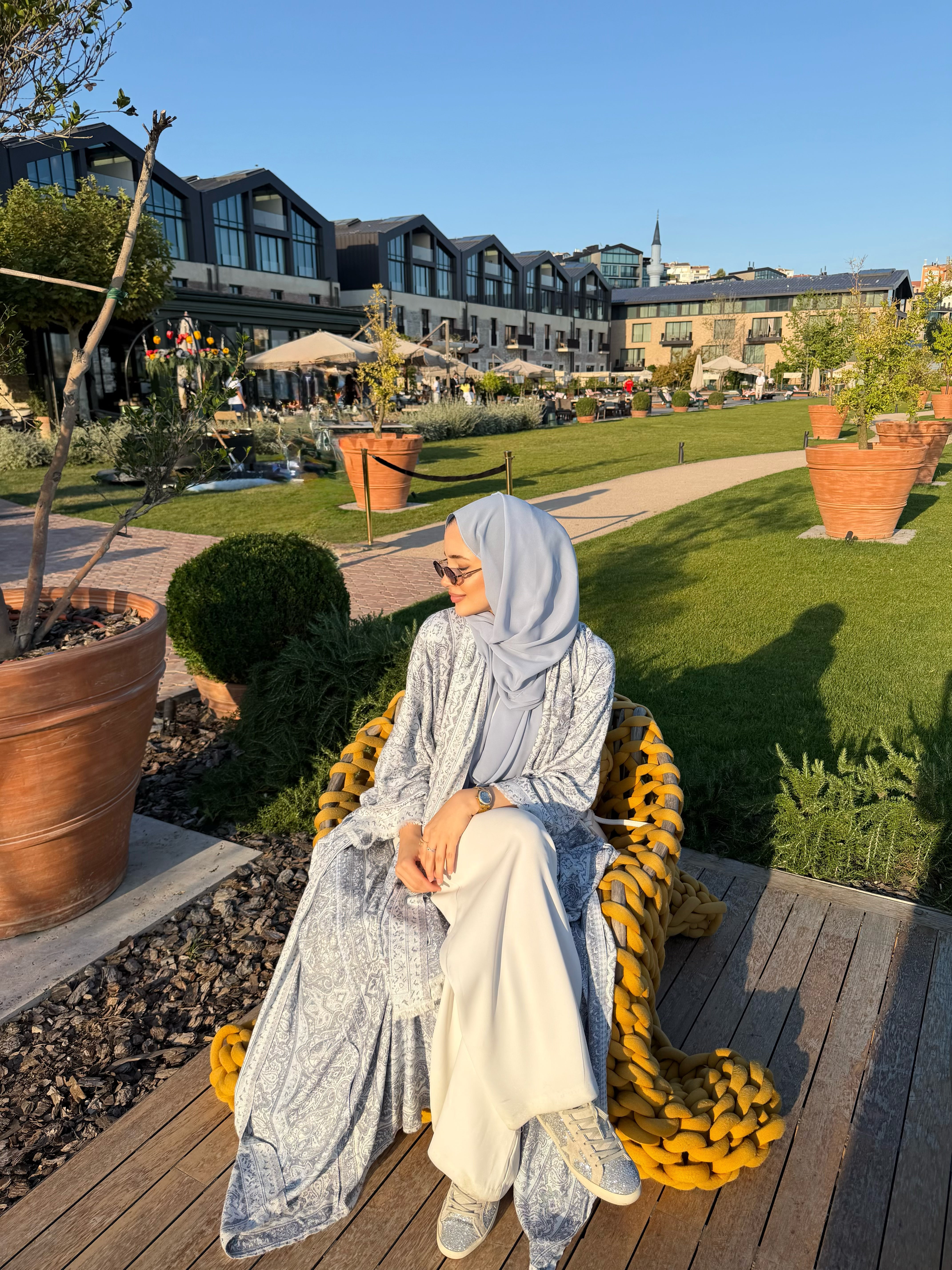 Yara Kaşmir Abaya Ürün ikincil görseli